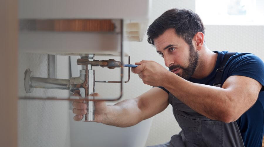 Tankless water heater installation in Kingsford Heights, IN